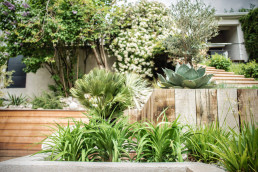 Am&eacute;nagement d'une terrasse &agrave; plusieurs niveaux